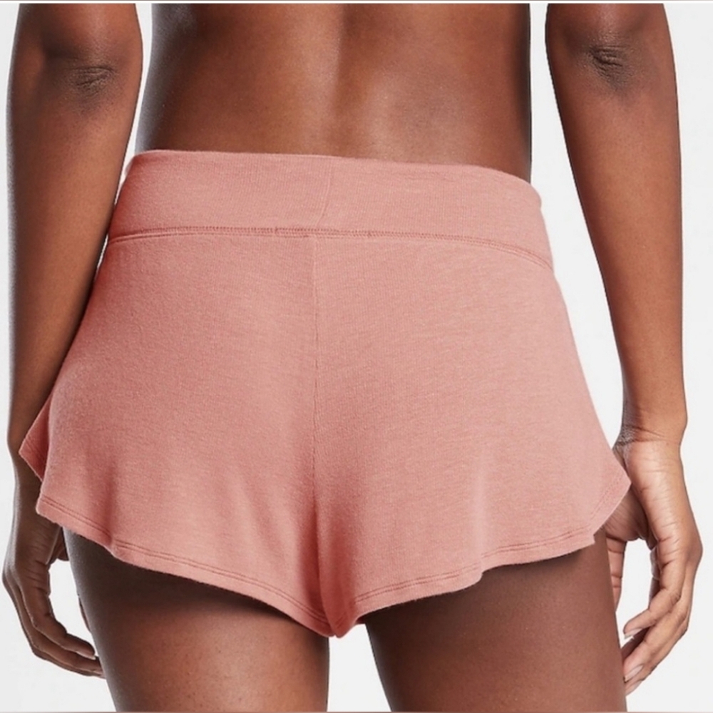 Athleta Well Rested Rib Sleep Shorts - Picture 2 of 8
